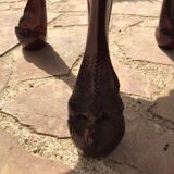 Coffee table on marble