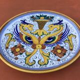 Déruta ceramic plate (Italy) Raphaelesque decoration