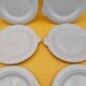 6 Sarreguemines blue fish plates