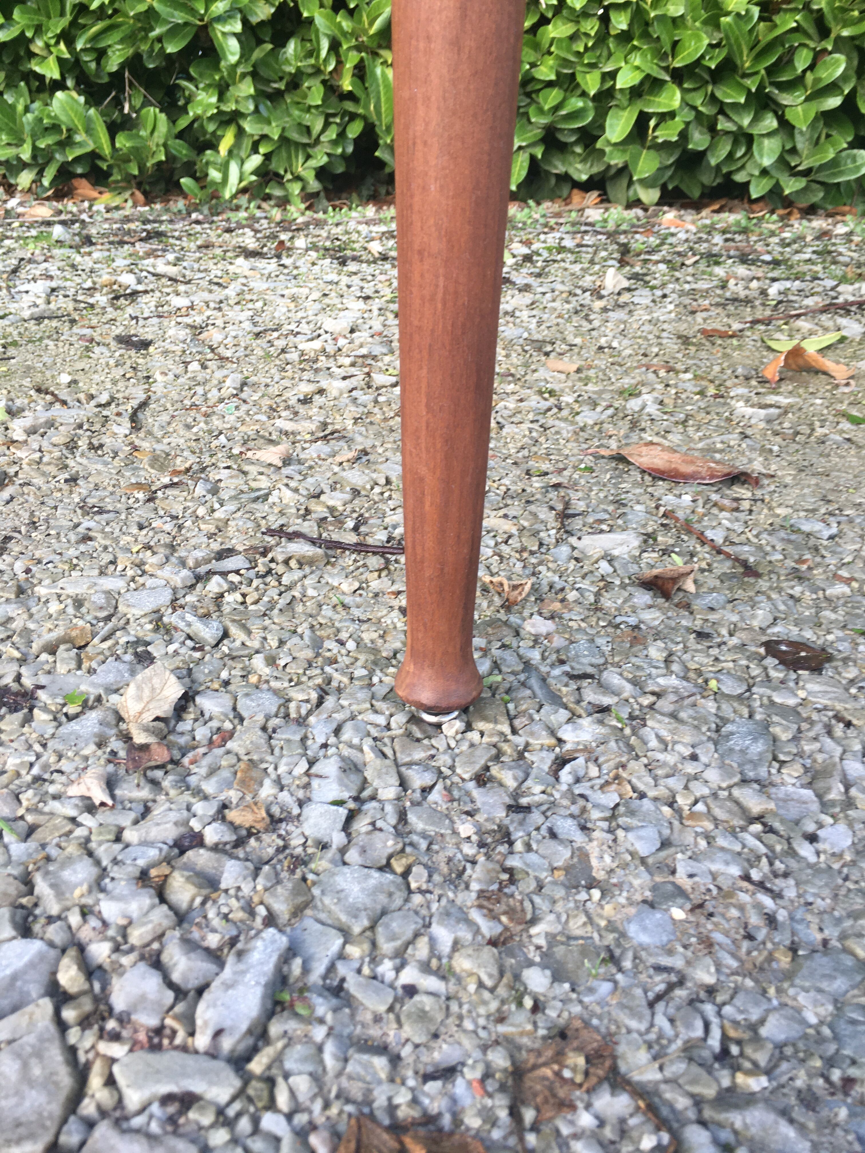 Scandinavian table vintage teak butterfly extension