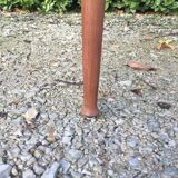 Scandinavian table vintage teak butterfly extension