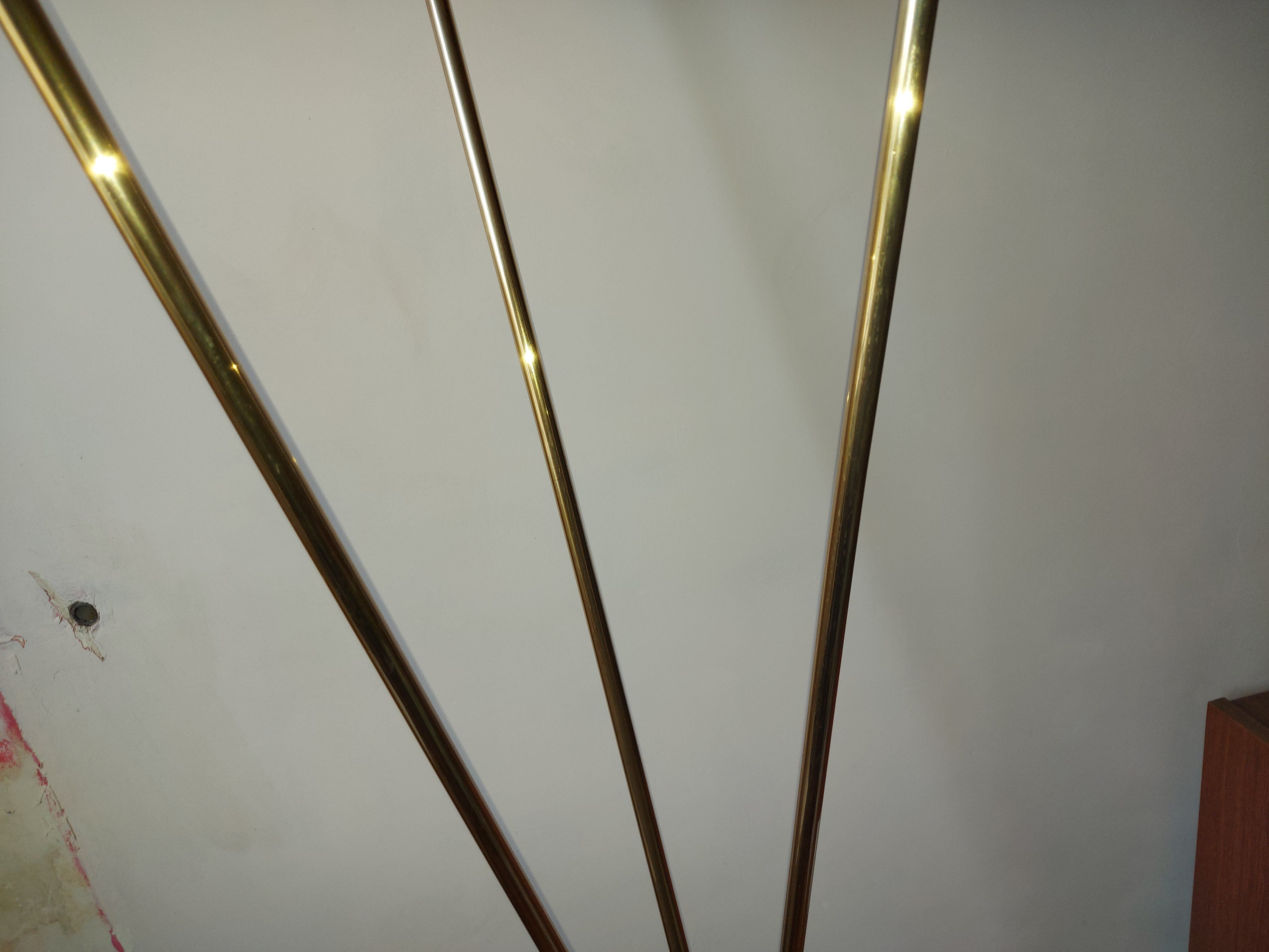 Arlus 3-Light Brass Designer Floor Lamp