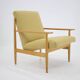 1960s Beech Armchair, Czechoslovakia