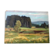 Huile paysage vintage