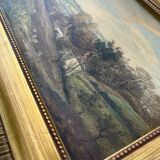 Hsp painting english artist john moore (1820-1902) animated landscape
