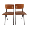 Pair of industrial chairs Marko Eromes