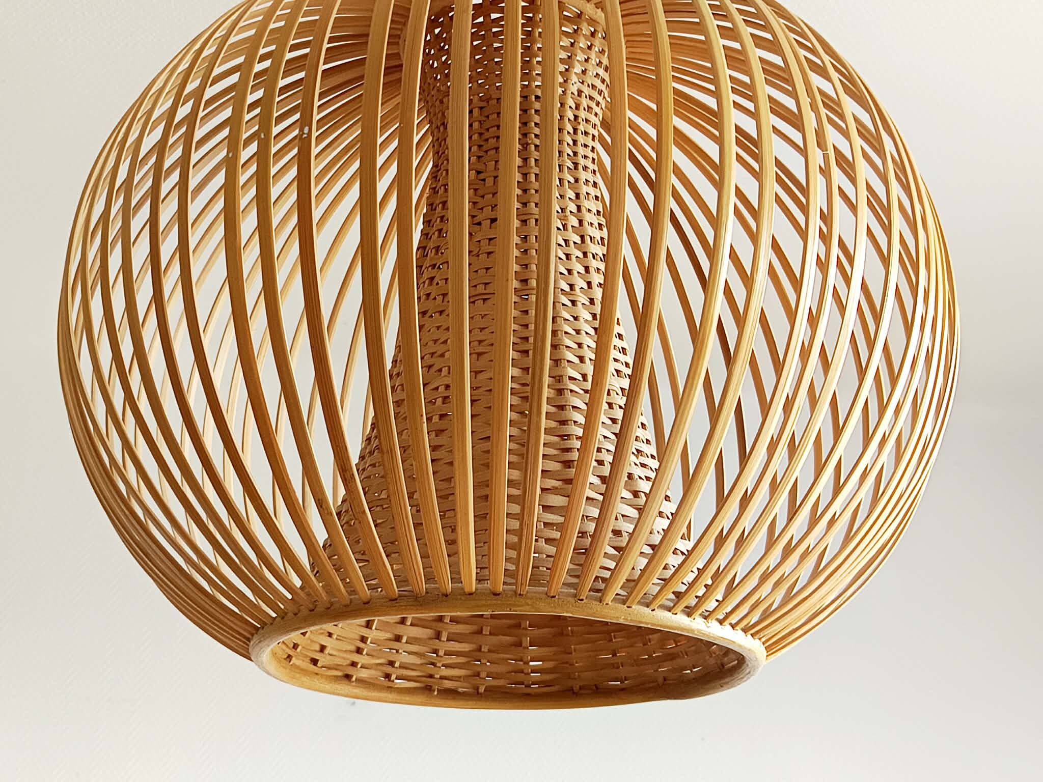 XXL bamboo ball pendant