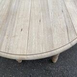 Louis Philippe extendable dining table with 8 leaves, renovated, 350cm, 19th century.