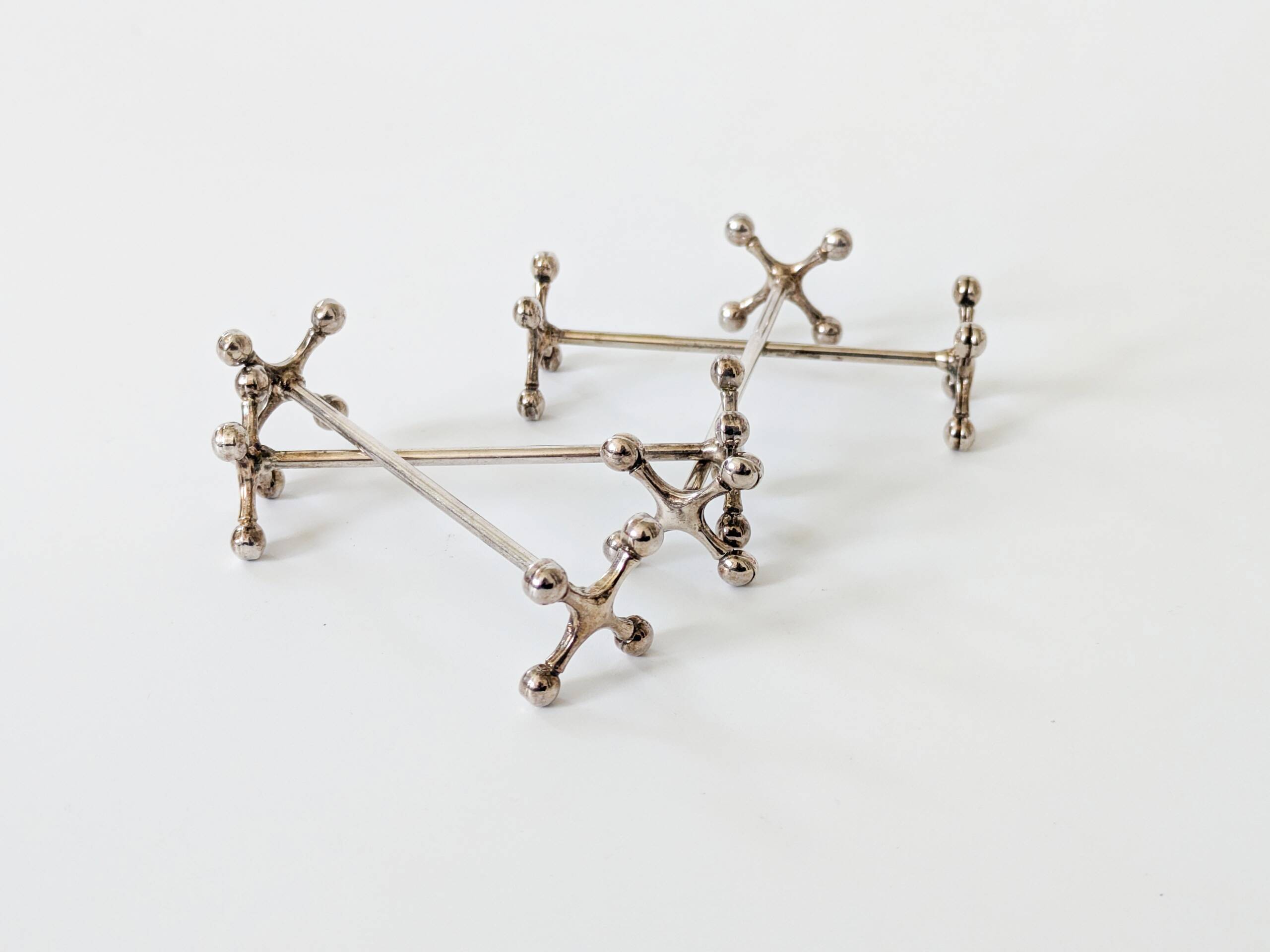 Set of 4 WMF Silver-Plated Knife Rests Germany 1970s