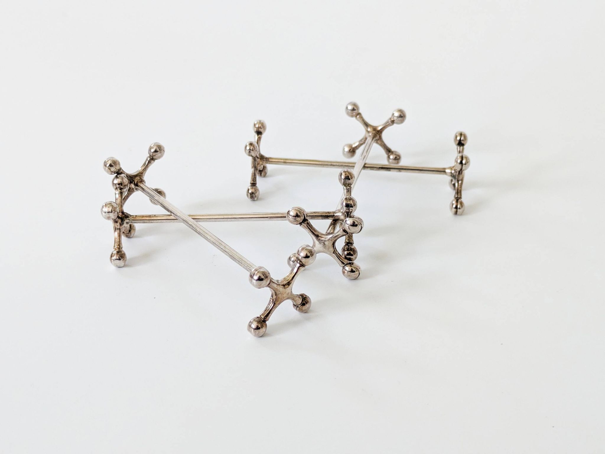 Set of 4 WMF Silver-Plated Knife Rests Germany 1970s