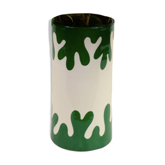 Tube vase - green