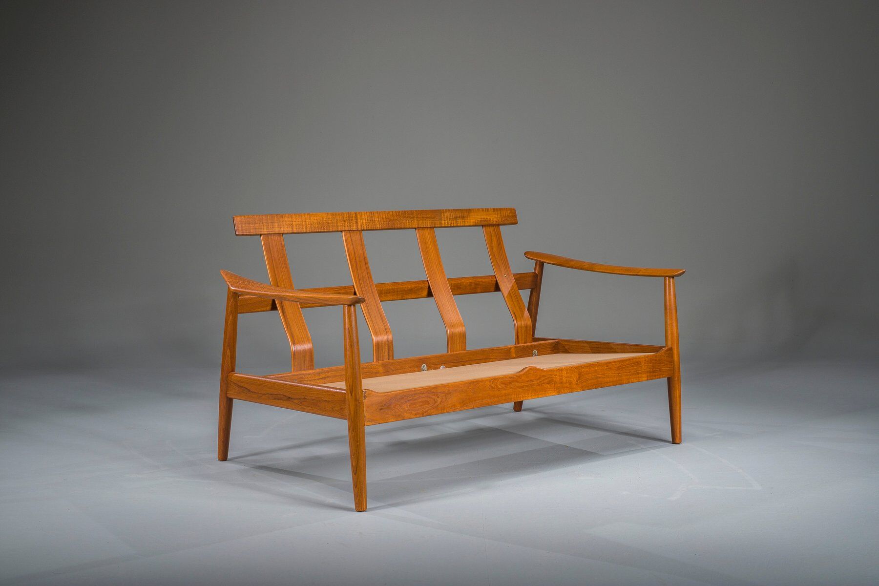 Danish modern seating set in teak by Arne Vodder for France & Søn, 1960s, set of 3