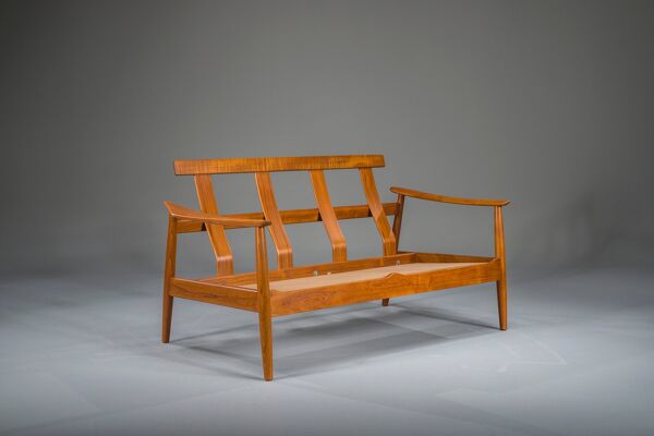 Ensemble de sièges moderne danois en teck par Arne Vodder pour France & Søn, années 1960, ensemble de 3.