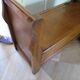 Rare entrance bench - Old chest bench - toy chest - oak color