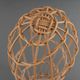 Head to hat Marotte Rattan hat shop head 1950