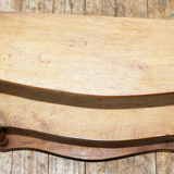 Napoleon3-era solid walnut column shelf3