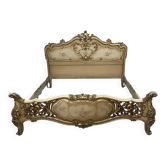 Letto matrimoniale anni '40 in stile Luigi XV