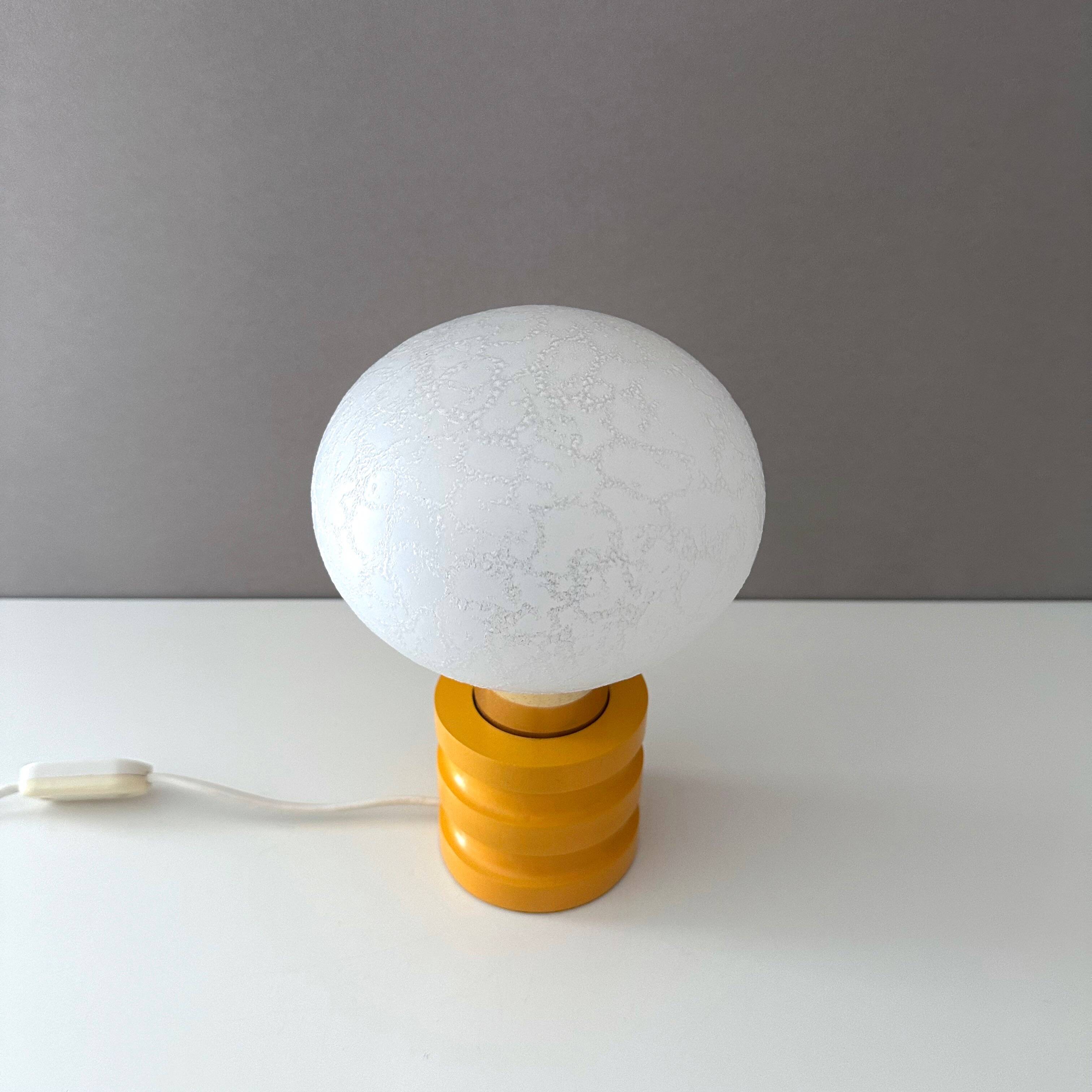 70's table lamp, bedside lamp, small table lamp, vintage interior