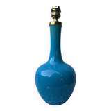 English ceramic lamp base Burmantofts Pottery England, 1880