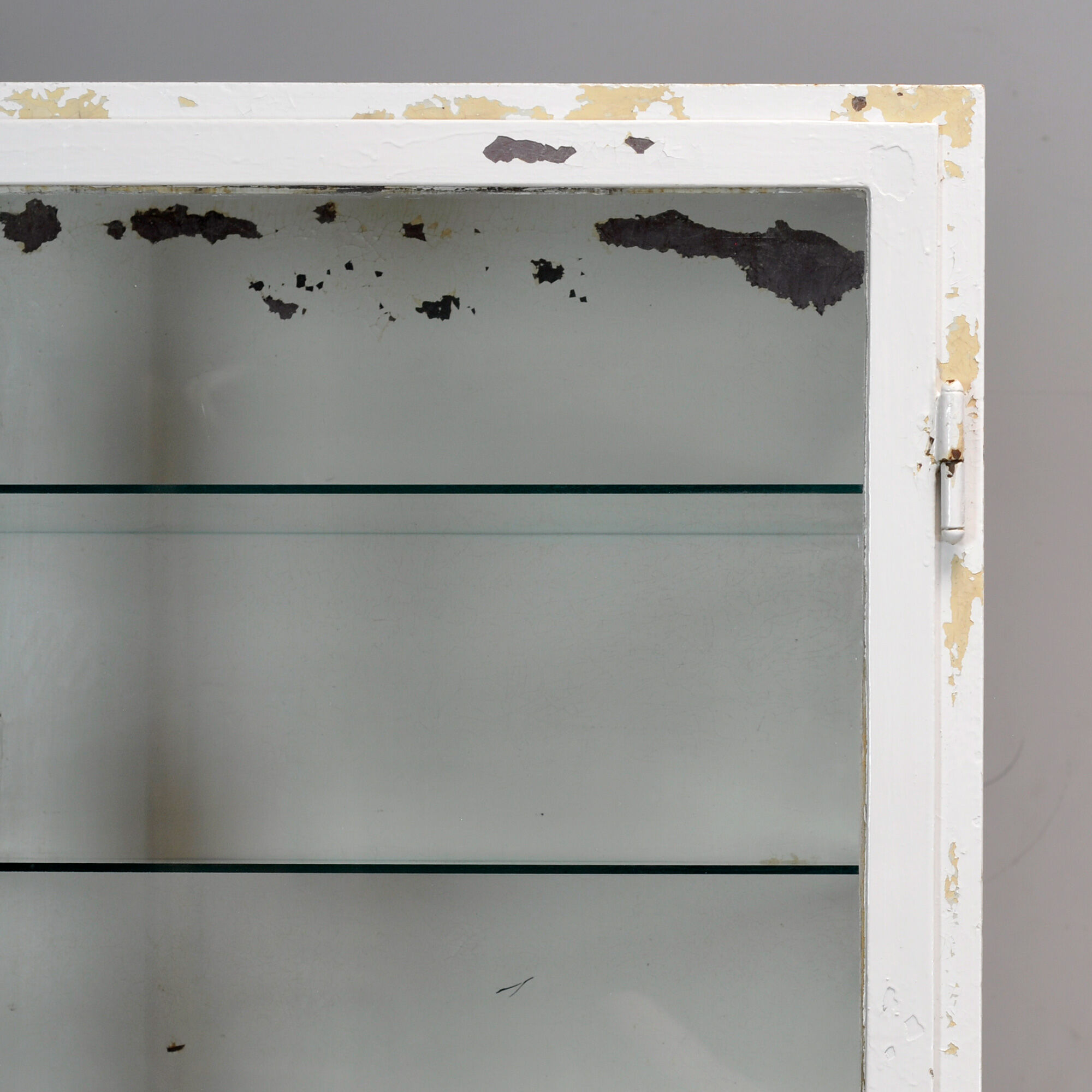 Iron medical cabinet, 1930s