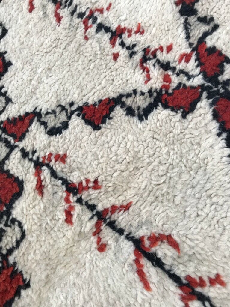 Former carpet blessed ouarain Moroccan 154 x 195 cm