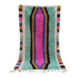 Handmade Berber rug in pure wool, size 240 x 160 cm