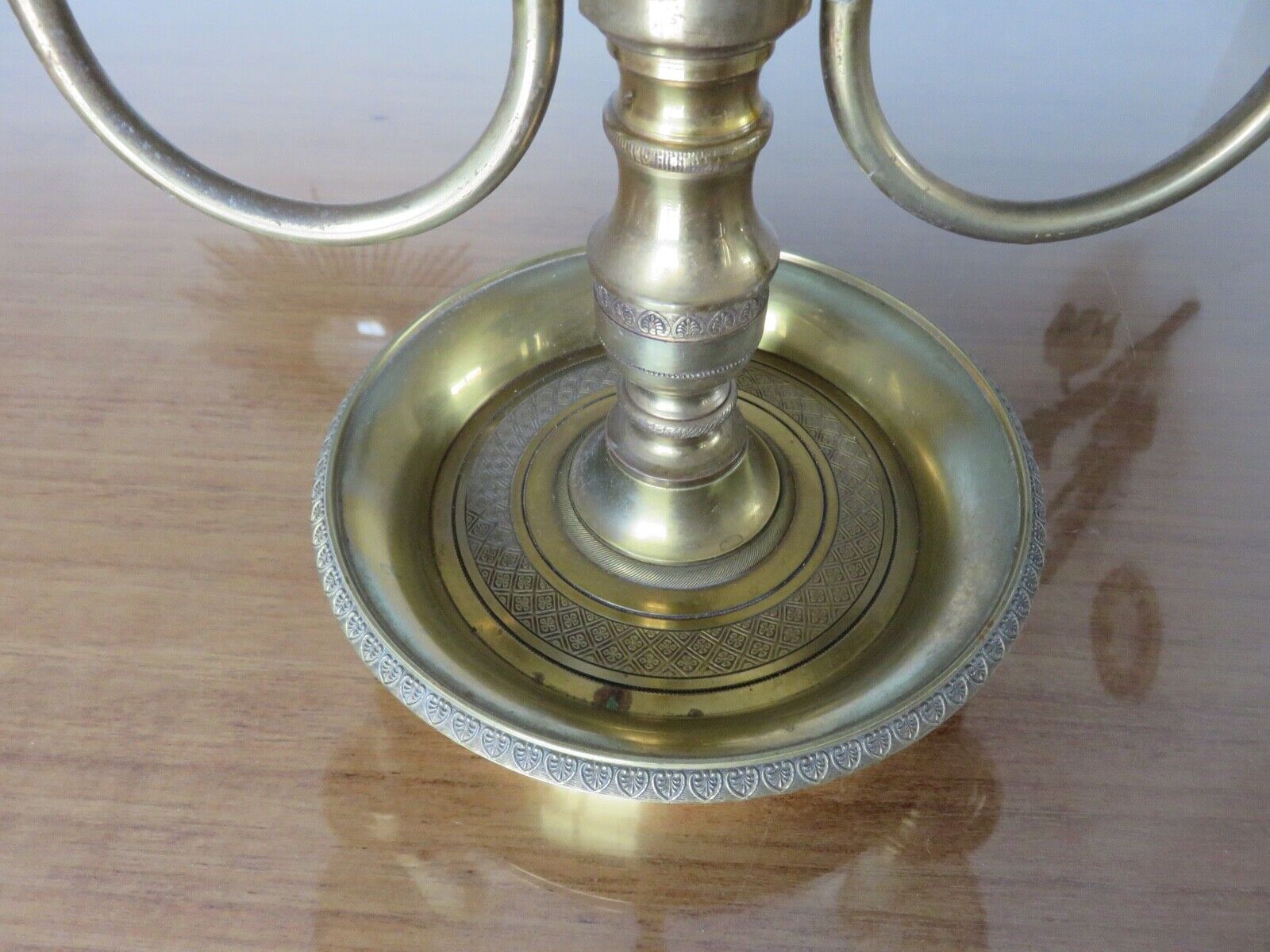 Lampe bouillotte style empire edition Lucien Gau