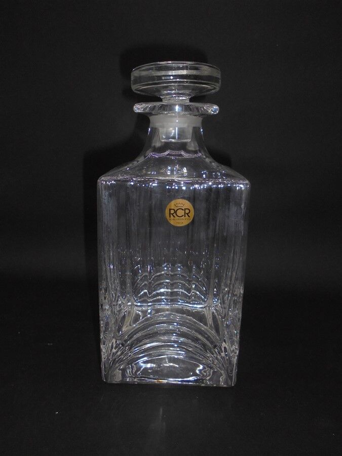 Crystal whisky carafe