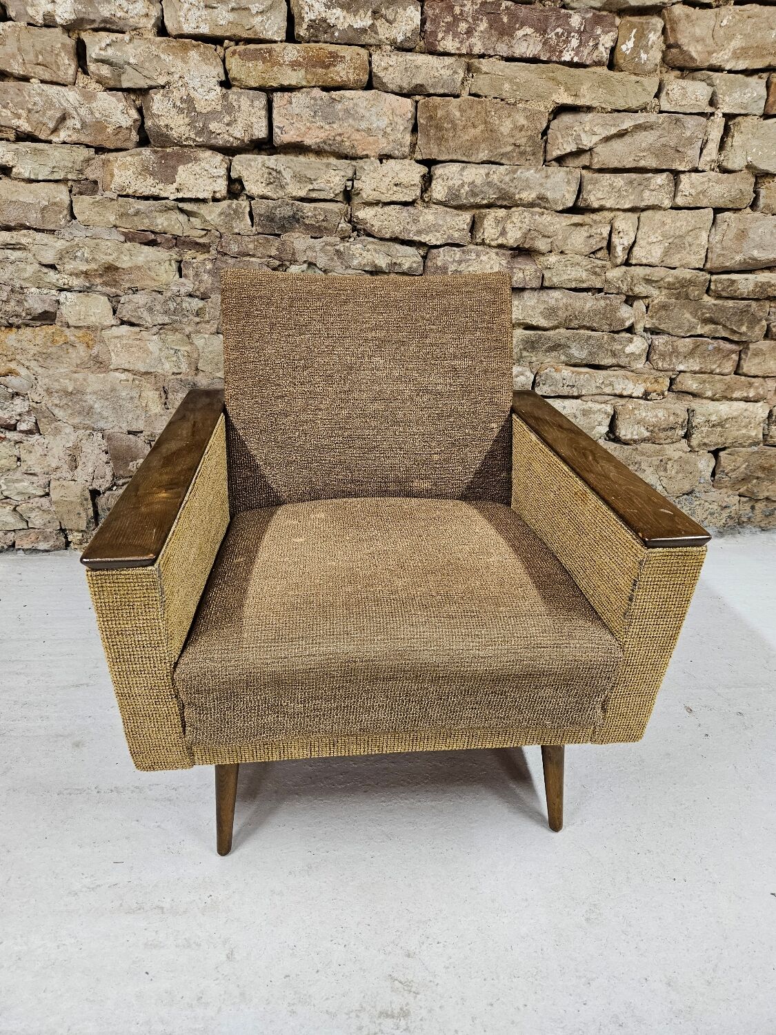 Compass feet armchair 1970s