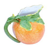 Pitcher in an orange-shaped slurry