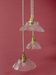 Vintage glass triple pendant light - tableware collection