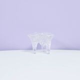 vintage igloo candlestick Kosta Boda by Göran Wärff