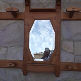 Large Scandinavian wall coat door