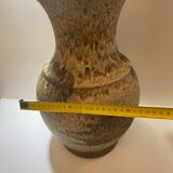 Vase en grès flammé West Germany