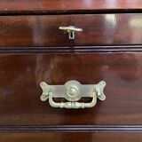 Restored mahogany boat marine chest of drawers