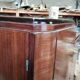 Asymmetrical art deco wardrobe