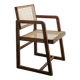 Mid Century Wooden "Box Chair" in Teak by Pierre Jeanneret, 1950s