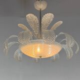 Venetian Art Deco chandelier made of Murano glass circa 1930