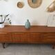 Vintage Scandinavian teak sideboard