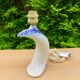 Wave or comma ceramic lamp from the 1950s/1960s