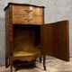 Curved Louis XV style ceremonial buffet in marquetry