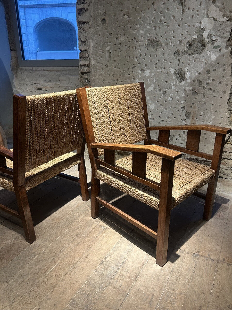 Francis Jourdain - Pair of armchairs circa 1920