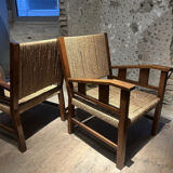 Francis Jourdain - Pair of armchairs circa 1920