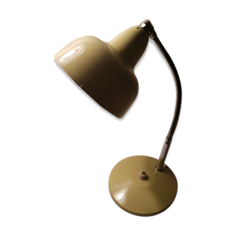 Lampe de bureau en métal 60's
