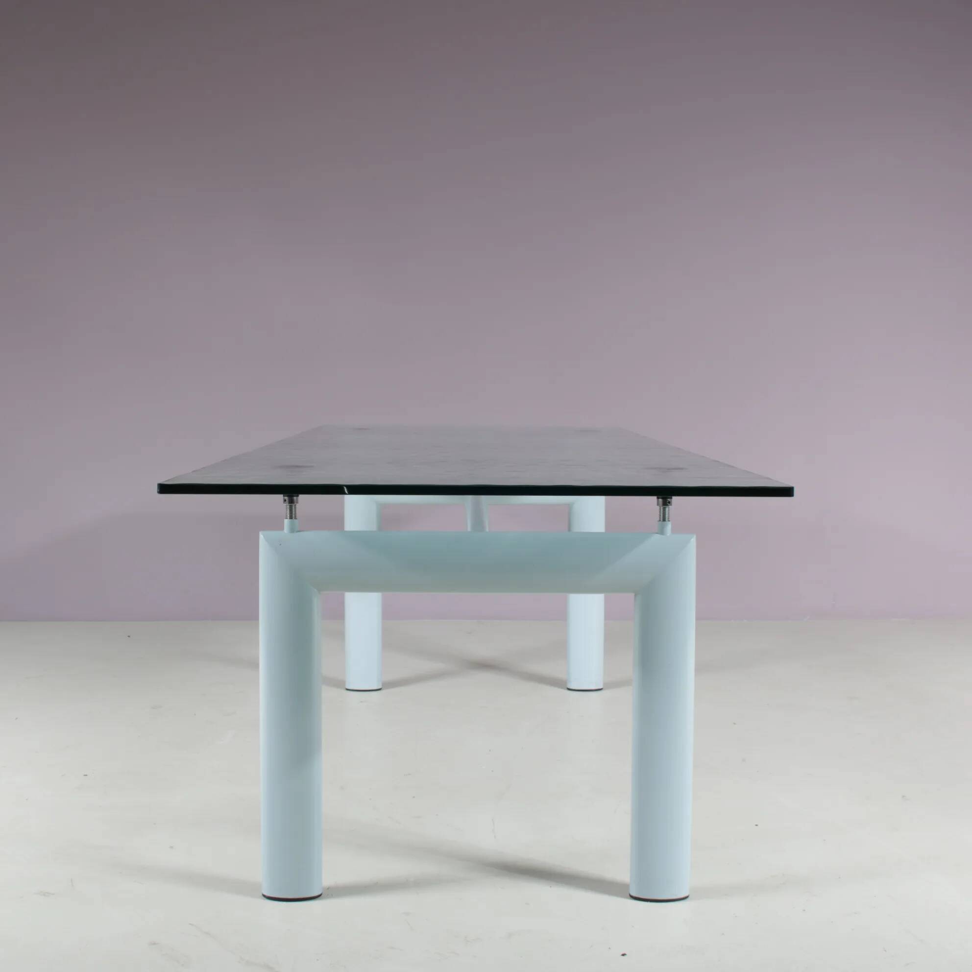 Le Corbusier “LC6” dining table for Cassina, Italy 1980