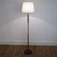 Scandinavian lamppost and teak and brass
