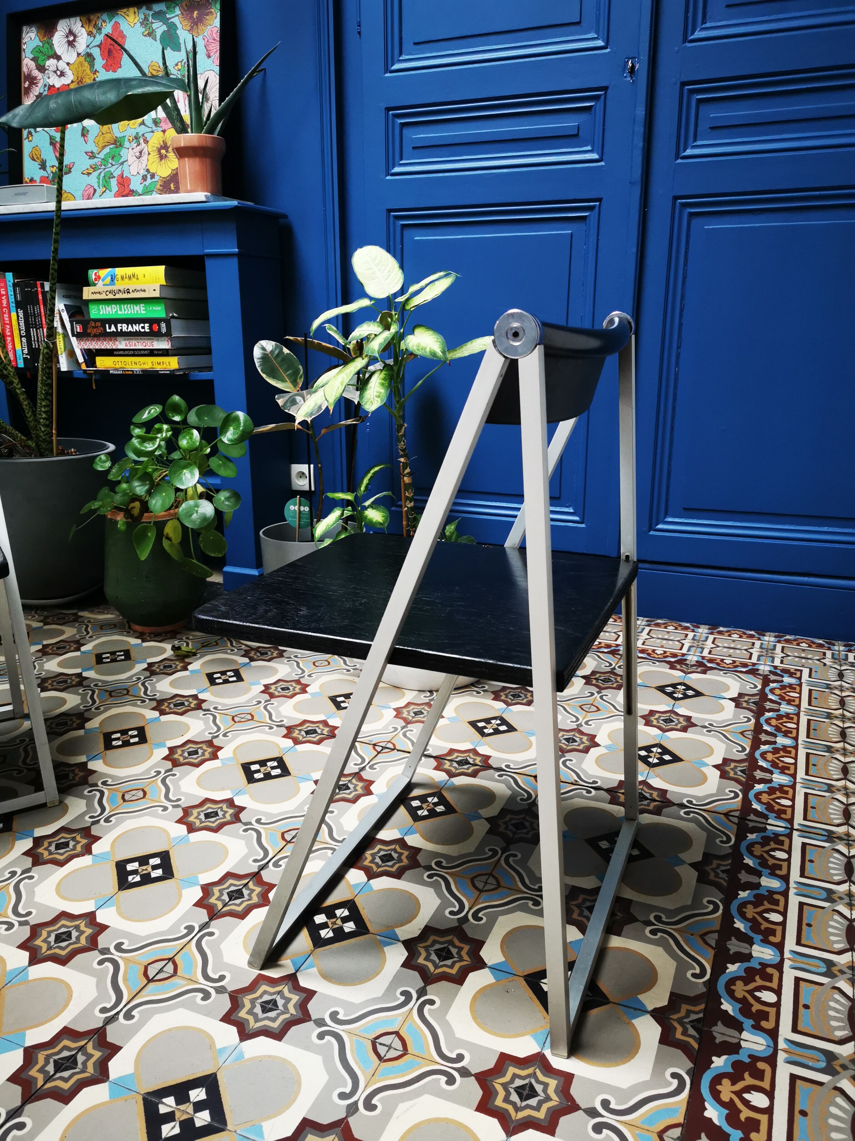 Vintage folding chairs by F. Hero and K. Odermatt for Interlubke, Germany 1970s