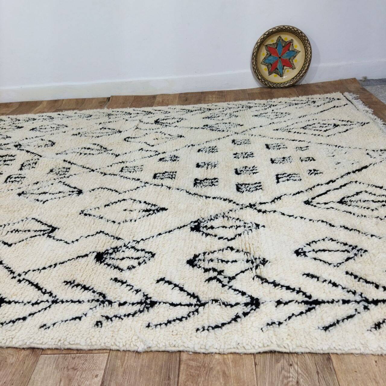 Berber abstract rug 350 X192 CM