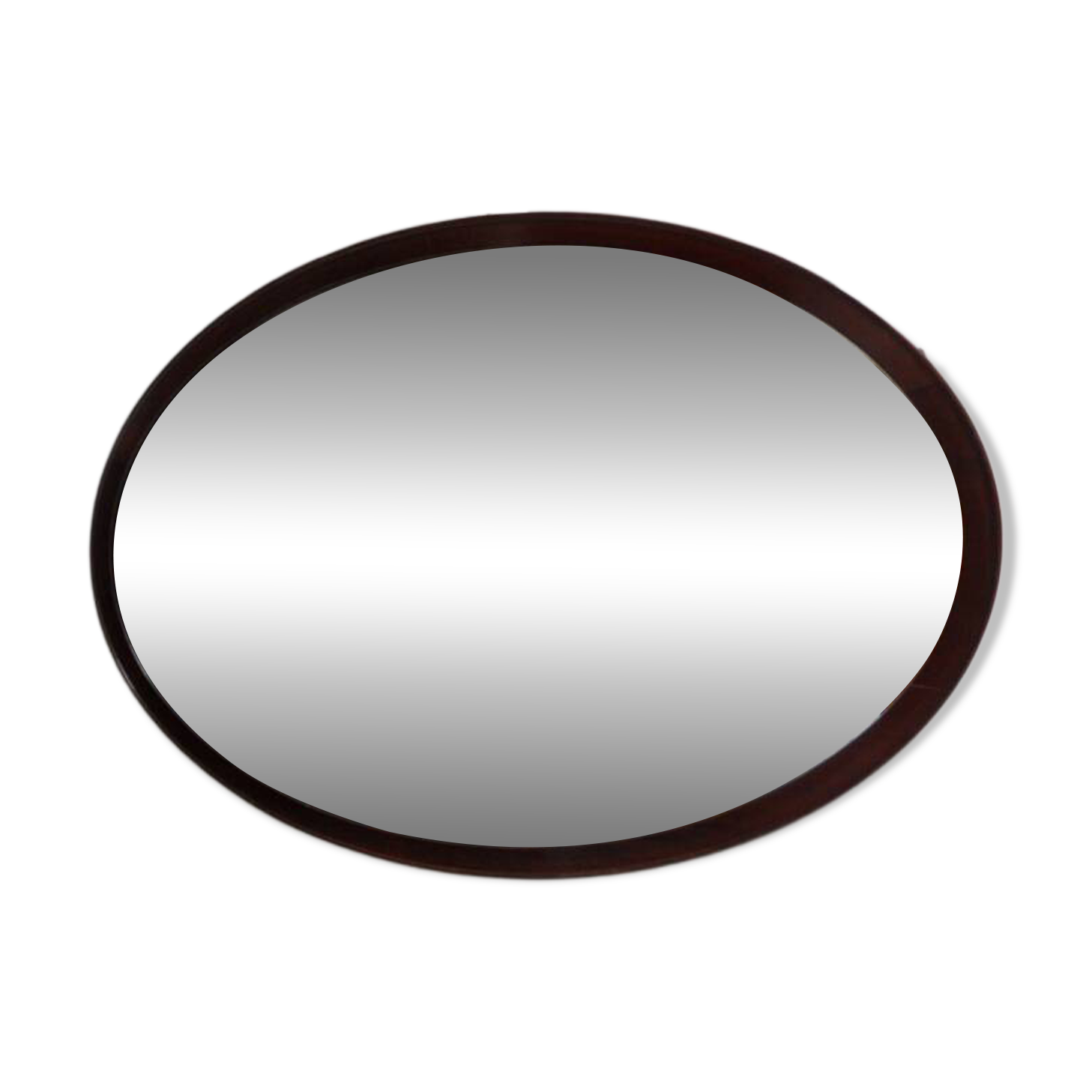 Miroir en acajou ancien