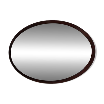 Antique mahogany mirror